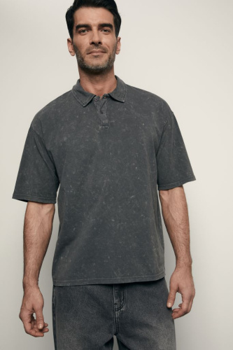 Оверсайз поло из хлопка