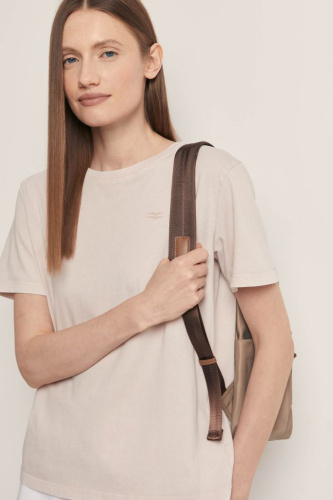 Футболка свободного силуэта с принтом