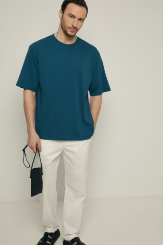 Оверсайз футболка из хлопка