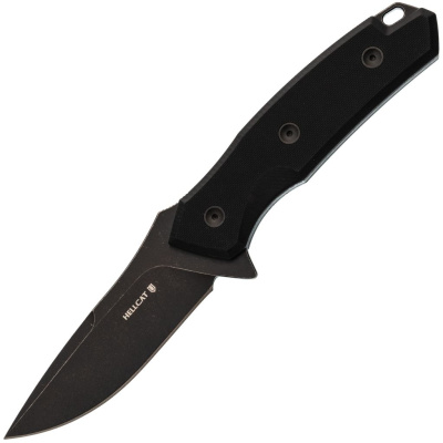 Туристический нож Mr.Blade Hellcat Covert, сталь AUS-8, рукоять G10, черный