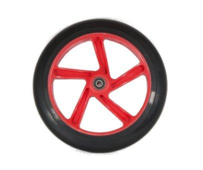 Колесо для самоката TRIX, 230 мм, с подшипниками, красное, 230 мм(red)