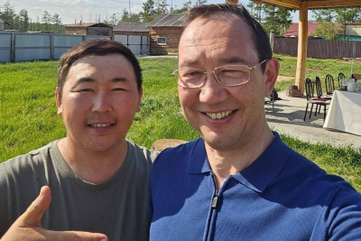 Глава Якутии побывал в гостях у блогера-миллионника Панды Саха / ЯСИА   