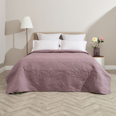 Покрывало Fogliare, розовая пудра