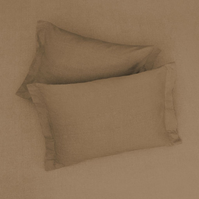 Комплект наволочек Tessitura с ушками, коричневый