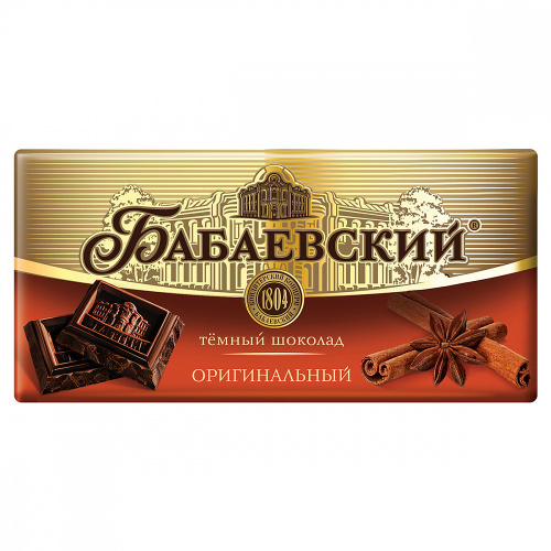 Шоколад Бабаевский оригинальный, 90 гр.