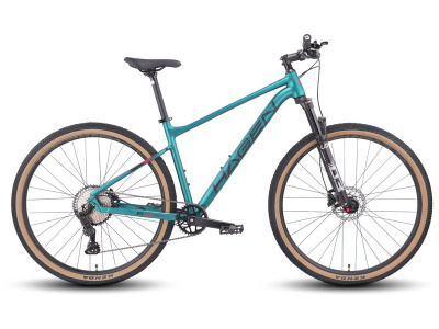 Горный велосипед Hagen 1.10 27.5, год 2025, цвет Зеленый, ростовка 18