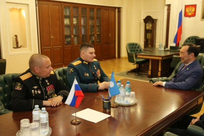 Глава Якутии встретился с участниками второго набора президентской программы «Время героев» / ЯСИА   