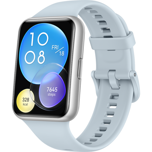 Умные часы  HUAWEI Watch Fit 2 Active Edition, серо-голубые