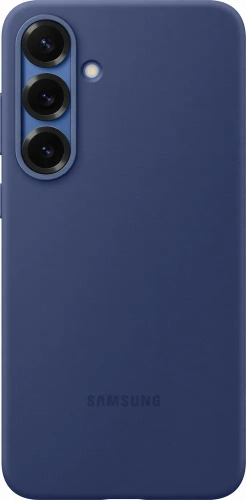 Чехол-накладка Silicone Case MagSafe для Samsung S25 (синий)