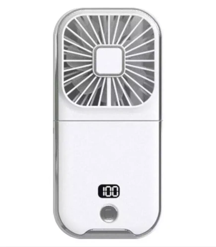 Портативный вентилятор-Power Bank Xiaomi F30 Pro 3000mAh (белый/черный)