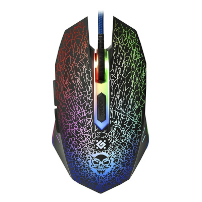 Проводная игровая мышь Defender Shock (GM-110L) USB (черный)