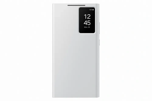 Чехол-книжка Samsung Smart View Wallet Case для Galaxy S24 Ultra поликарбонат (White) (EF-ZS928CWEGWW)