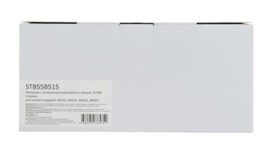 Тонер-картридж F+ STB55B515 для Lexmark MS331/MS431/MX331/MX431 (55B5H0E)черный, 15000 стр.