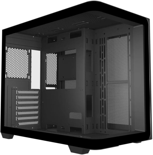 Корпус ATX Bloody BD-CC113-BK без БП, боковая и фронтальная панель из закалённого стекла, 2*USB 3.0