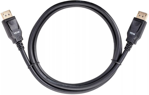 Кабель интерфейсный DisplayPort- DisplayPort VCOM CG651-2.0 v2.1 40GBps, 8K@60Hz, 2m