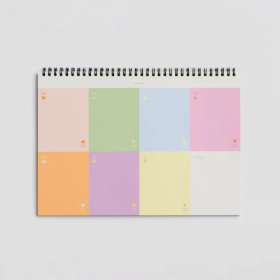 Планировщик на пружине FALAFEL BOOKS А4 Salad days