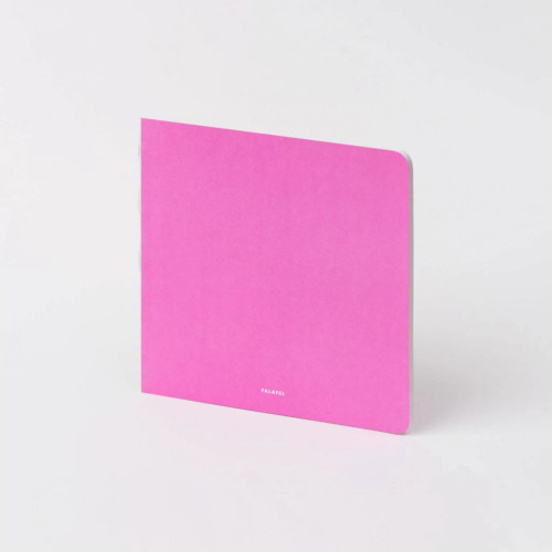 Скетчбук с открытым переплетом FALAFEL BOOKS 19х19 см Bubblegum