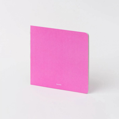 Скетчбук с открытым переплетом FALAFEL BOOKS 19х19 см Bubblegum