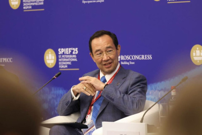 ПМЭФ-2025: Айсен Николаев озвучил предложения по господдержке энергетической отрасли / ЯСИА Санкт-Петербург Город Санкт-Петербург Санкт-Петербург