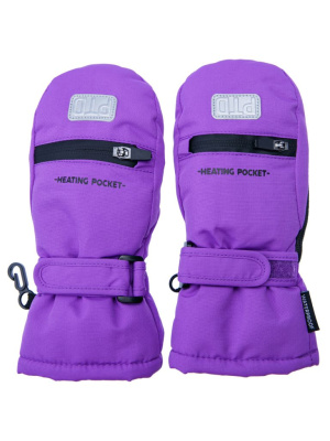 Варежки текстильные для девочек