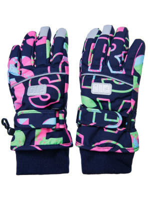 Перчатки текстильные для девочек