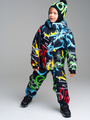 Комплект текстильный с полиуретановым покрытием для мальчиков: куртка, полукомбинезон