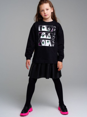 Платье трикотажное для девочек