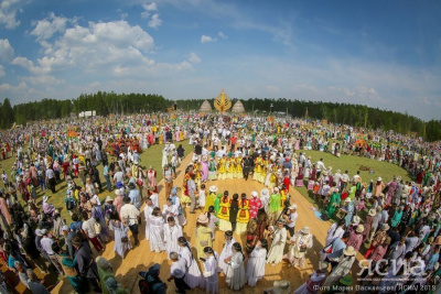 Спектакль «Воительница-Джырыбына» станет основой церемонии закрытия Ысыаха Олонхо / Наталия Чемашкина   