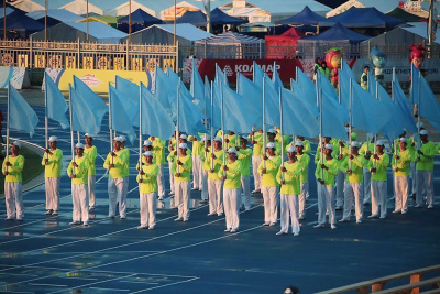 VII спортивные игры народов Якутии открылись в Амге / Ольга Старостина   Республика Саха (Якутия)