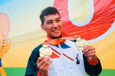 В Амге наградили первых чемпионов и призеров Игр народов Якутии / Ольга Старостина   Республика Саха (Якутия)