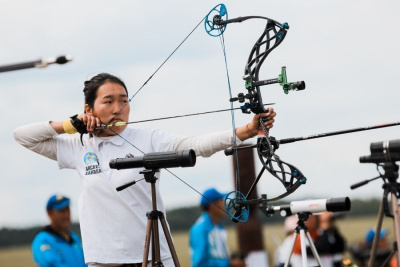 Самыми меткими стрелками из лука стали представители Хангаласского улуса / Ольга Старостина  Хангаласский Республика Саха (Якутия)