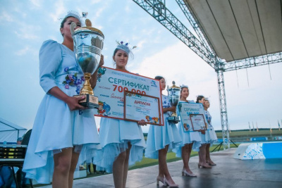 На церемонии закрытия Игр народов Якутии наградили победителей и поздравили рекордсменов / Ольга Старостина  Алданский Республика Саха (Якутия)