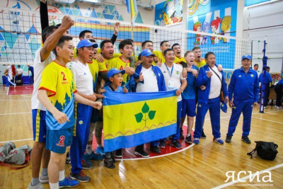 Мужская команда Чурапчи — первая в волейболе / Ольга Старостина  Чурапчинский Республика Саха (Якутия)