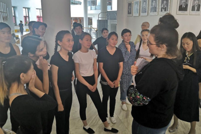 «Щепки летят»: Определены студенты шестой якутской студии театрального училища / Наталия Чемашкина  Алданский Республика Саха (Якутия)