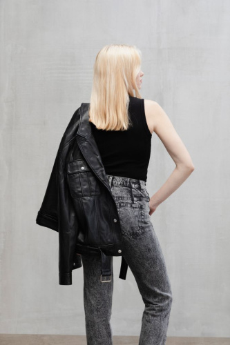 Джинсы straight fit женские