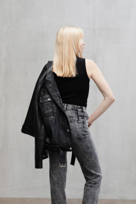 Джинсы straight fit женские