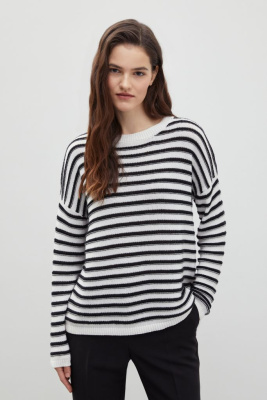 Укороченный джемпер из хлопка