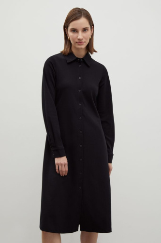 Приталенное платье-рубашка