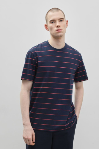 Футболка из хлопка в полоску