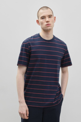 Футболка из хлопка в полоску