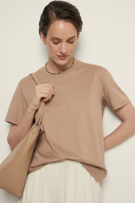 Футболка из мерсеризованного хлопка