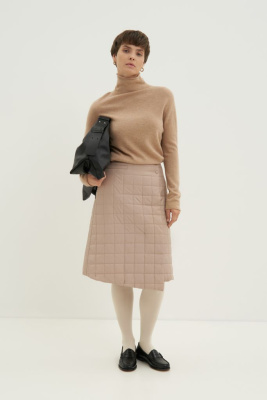 Юбка миди утепленная