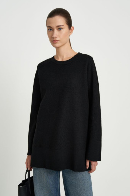 Оверсайз джемпер из шерсти