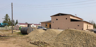 Строящийся в Сырдахе дом культуры может стать типовым для малых сел / ЯСИА  Алданский 