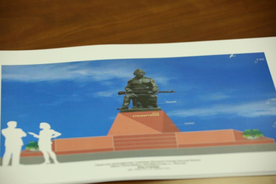 Памятник снайперу Ивану Кульбертинову может быть установлен на улице Чернышевского / Иван Евсеев   