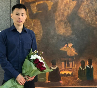 Художник Федосий Заровняев: Главное – не бросать творчество / Дьулус Борочков   