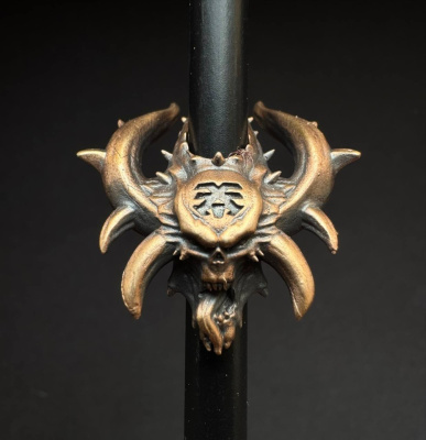 Бусина EXODUS EDC Кровопускатель, бронза