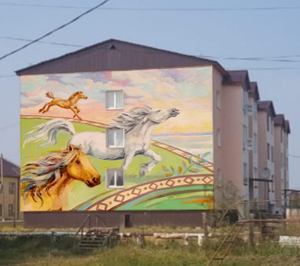 В Нюрбе появится мурал «Деьегей о5ото» / ЯСИА   