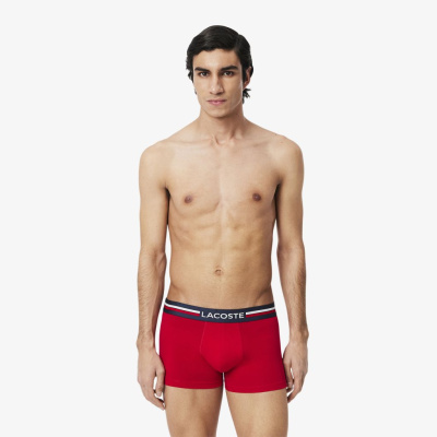 Мужское хлопковое нижнее бельё Lacoste (3 ед.)