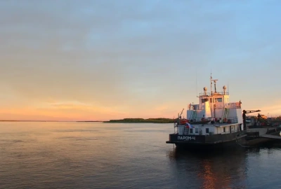 В Якутии благоустраивают территорию паромной переправы Якутск — Нижний Бестях / ЯСИА   